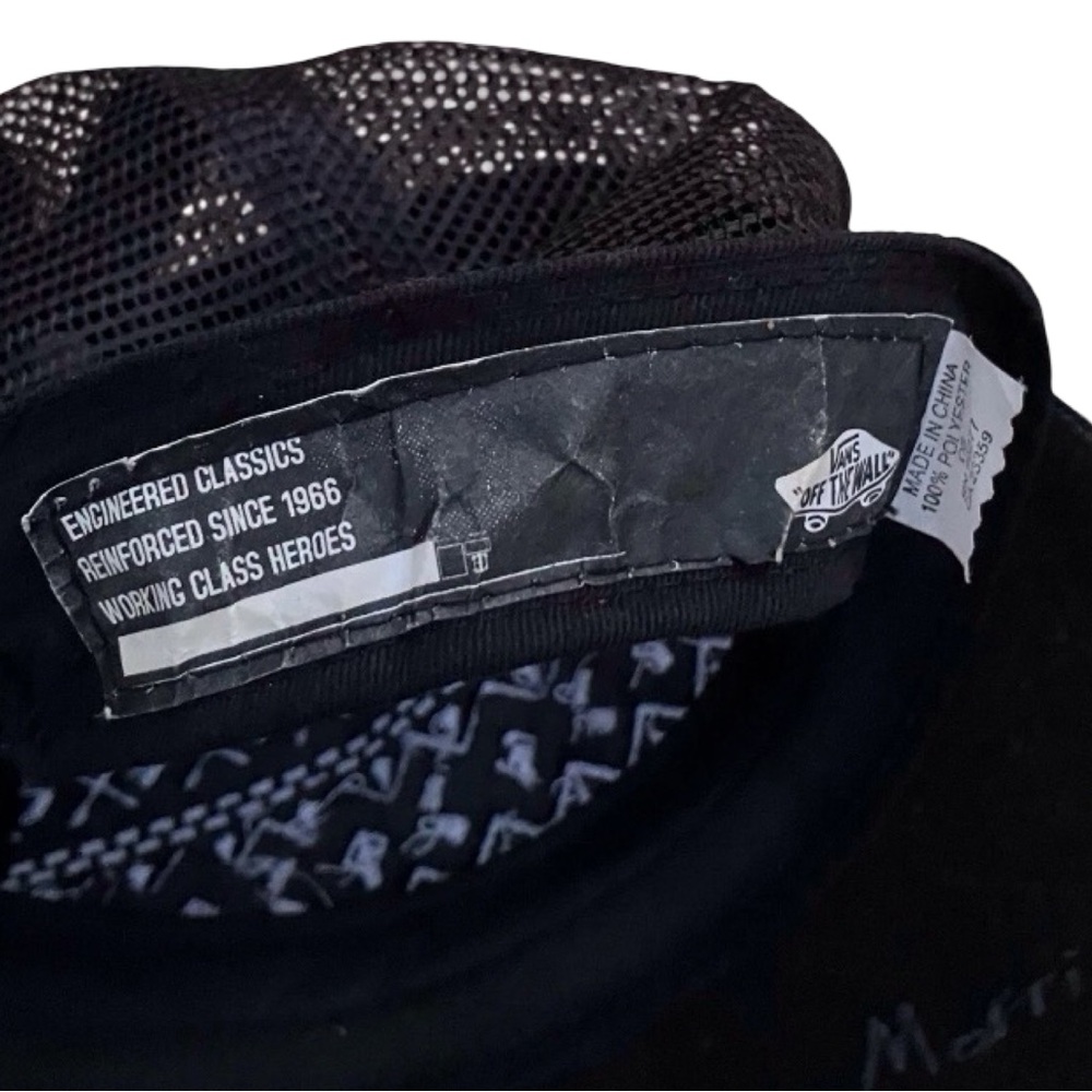 Vans Black Mesh Cap - Picture 9 of 9